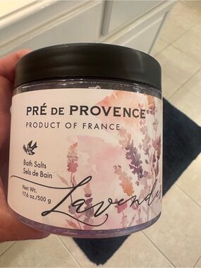 PRÉ DE PROVENCE Lavender Bath Salts - Pink & Purple new